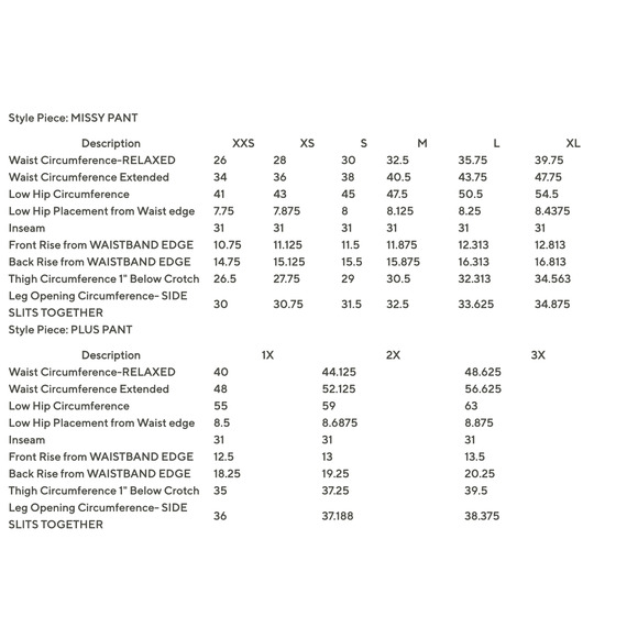 G.I.L.I. Womens Jetsetter Pants Side Slits XL Black Side Slit Jersey Knit NWOT - Picture 6 of 6